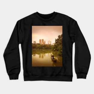 Central Park Manhattan Boat Ride NYC Crewneck Sweatshirt